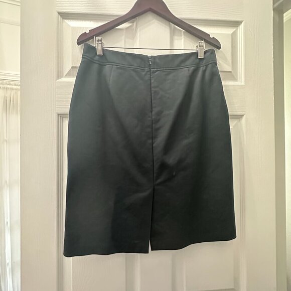 Banana Republic Black Suit Pencil Skirt Size 12 - Picture 4 of 9